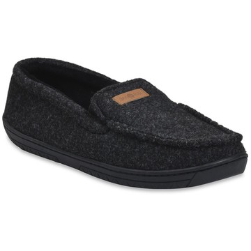 Gaahuu Mens Faux Wool Mocassin Slippers