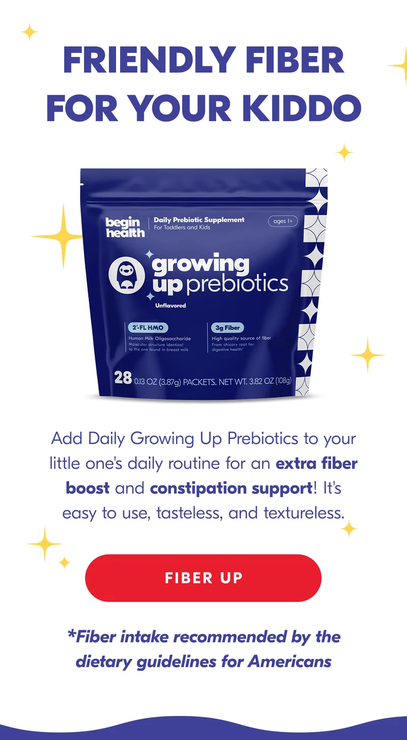Shop Begin Growing Up Prebiotics here!