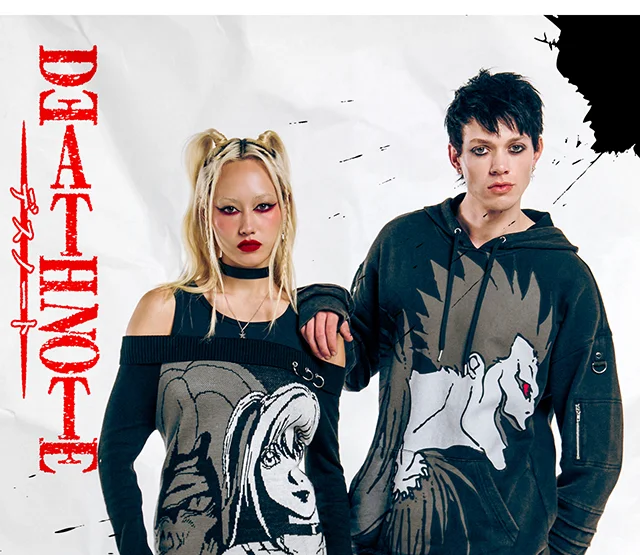 HT and Death Note. Shinigami Style. Shop Now