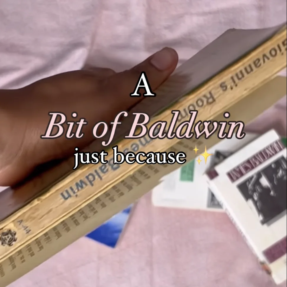 A Bit of Baldwin just because