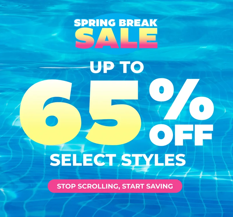 + UP TO 65% OFF SELECT STYLES