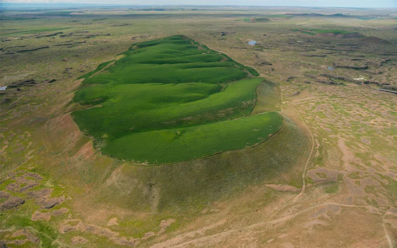 The area stands on what was once the largest waterfall in the world.