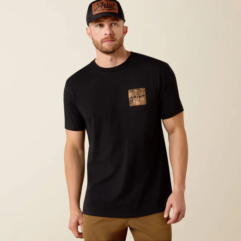 Ariat Boot Leather Patch Classic Fit T-Shirt