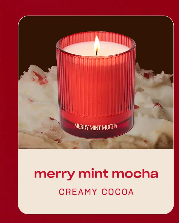 merry mint mocha: creamy cocoa