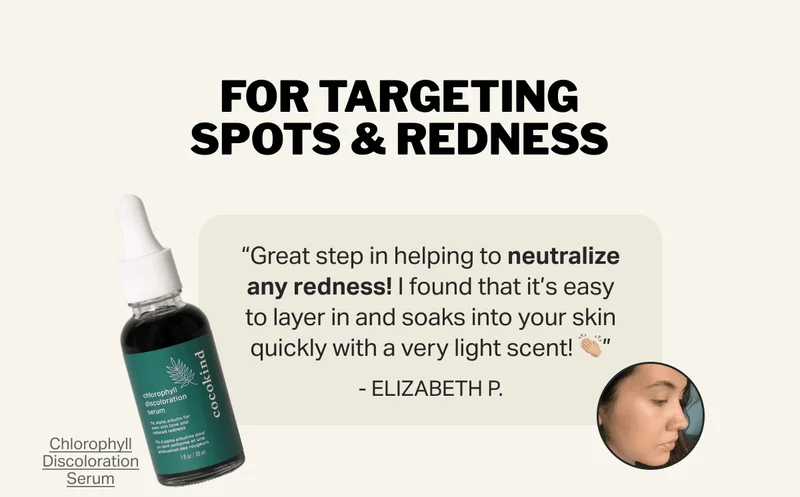 For Targeting Spots & Redness - Chlorophyll Discoloration Serum
