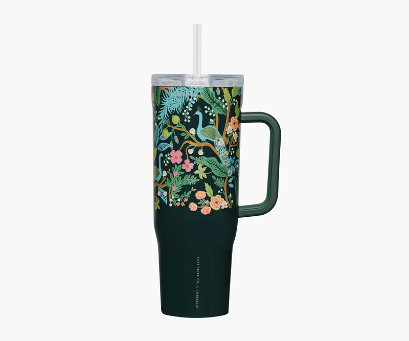 Image of 40 oz. Cruiser Cup - Peacock