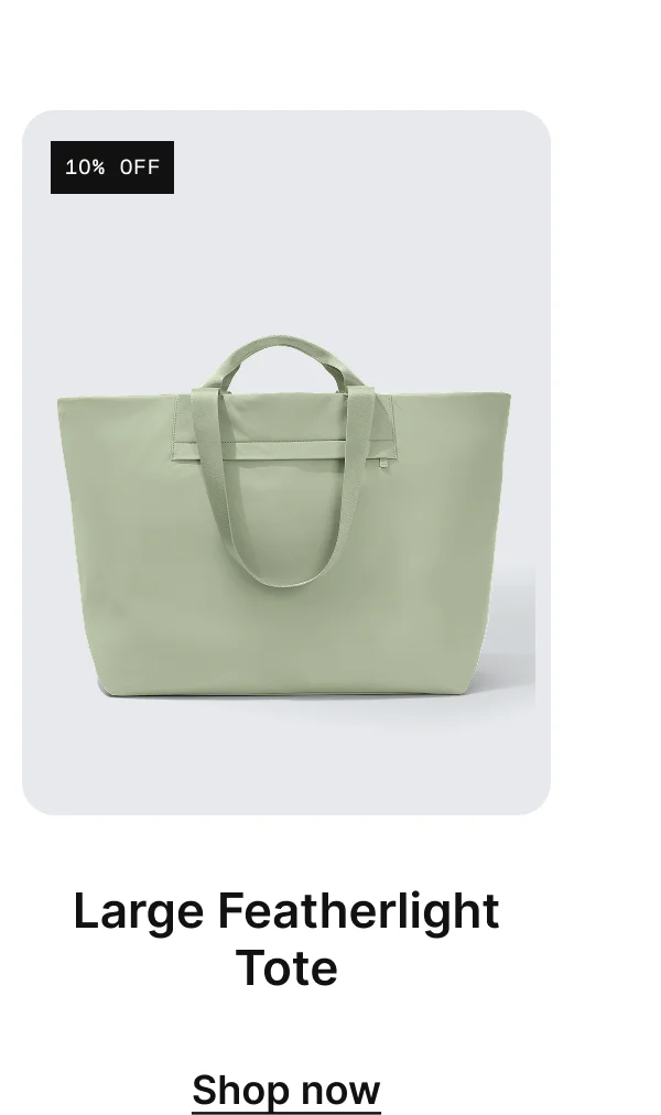 Large Featherlight Tote