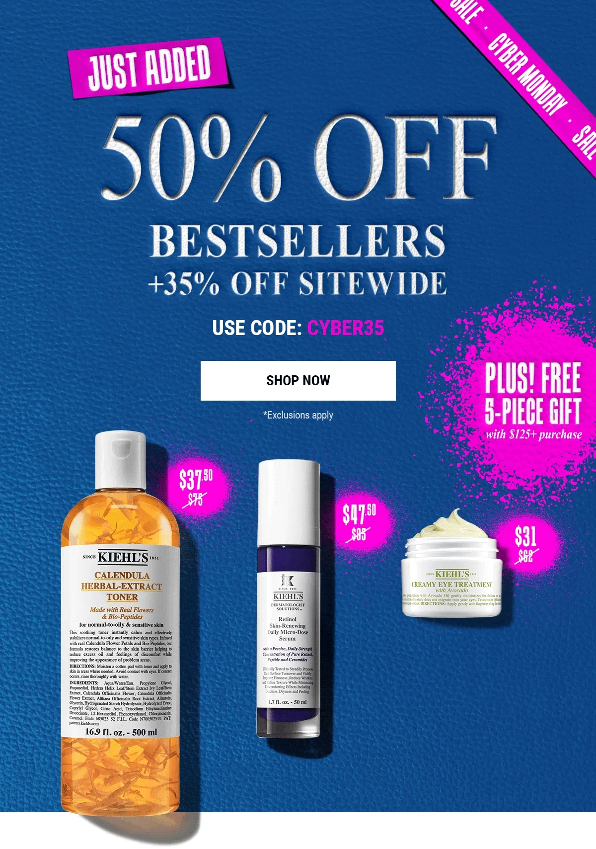 JUST ADDED 50% OFF