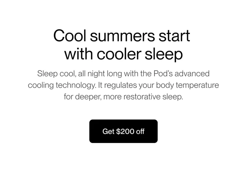 Cool summers start with cooler sleep