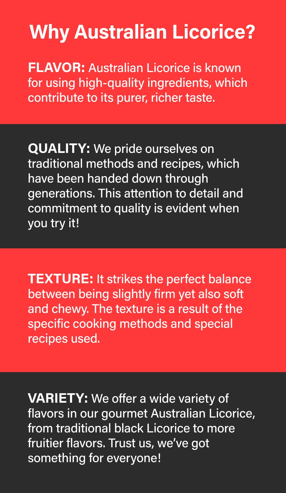 Shop All Australian Licorice!
