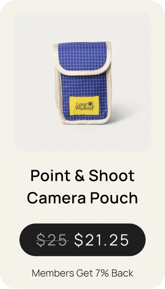 Point and Shoot Camera Pouch - $21.25 Members Get 7% Back