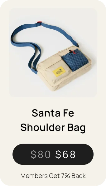 Santa Fe Shoulder Bag - $68 Members Get 7% Back