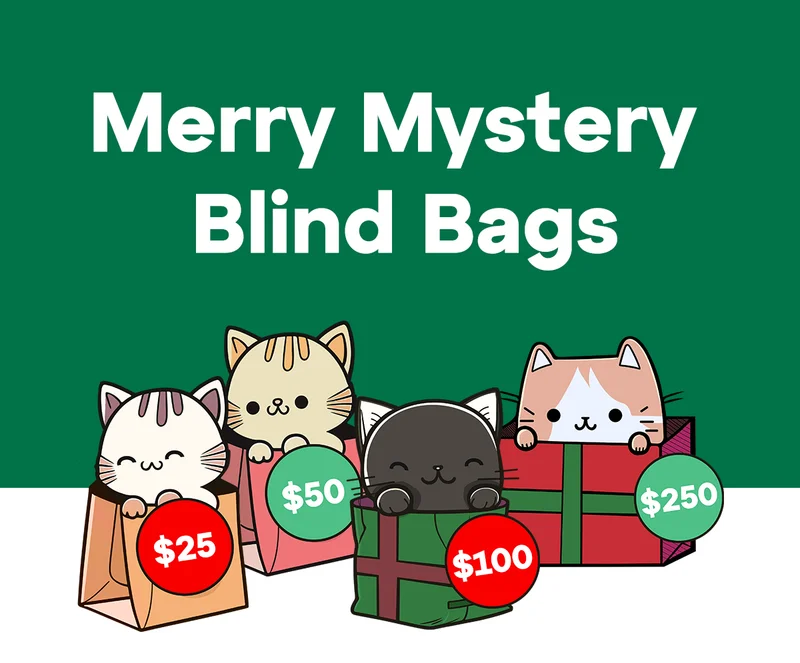 Merry mystery bags.