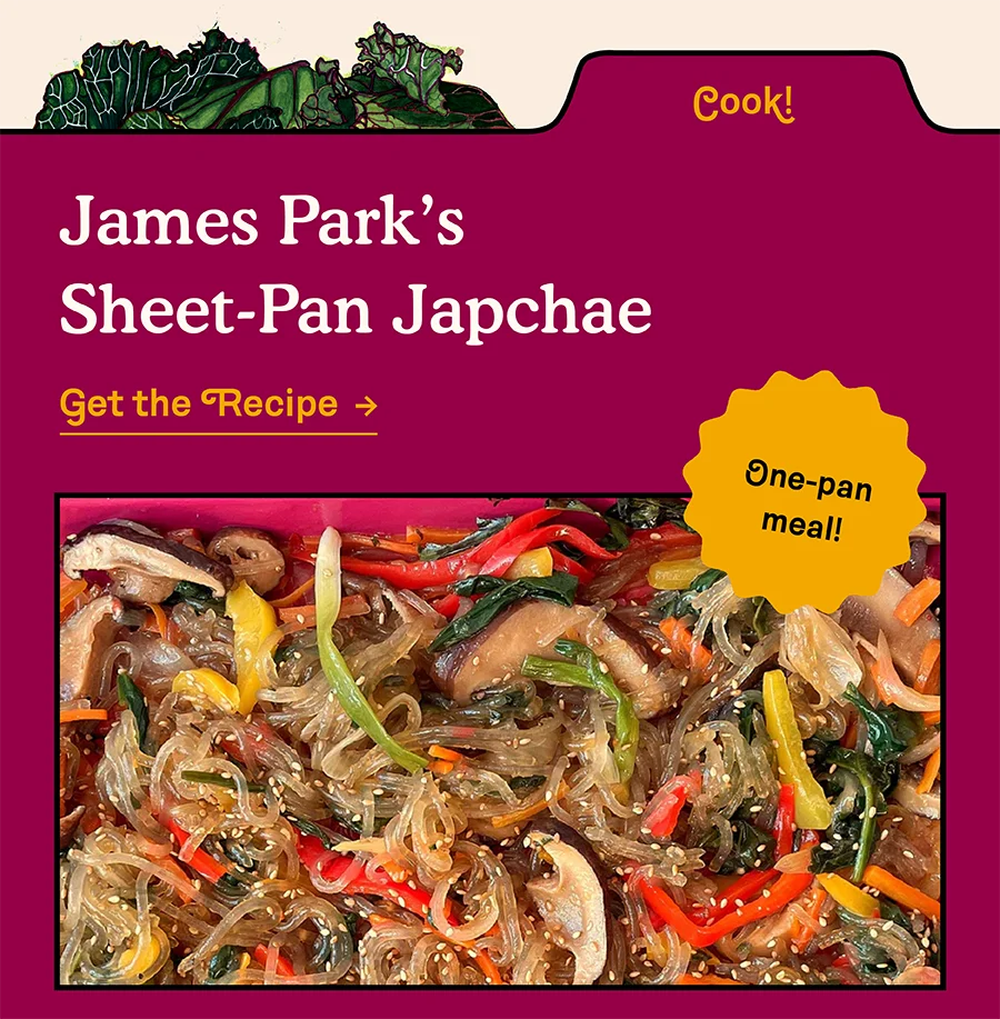 James Park's Sheet-Pan Japchae