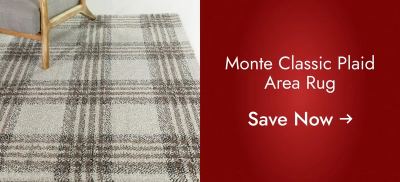 Monte Classic Plaid Area Rug
