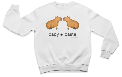 Capy + Paste Crewneck Sweatshirt