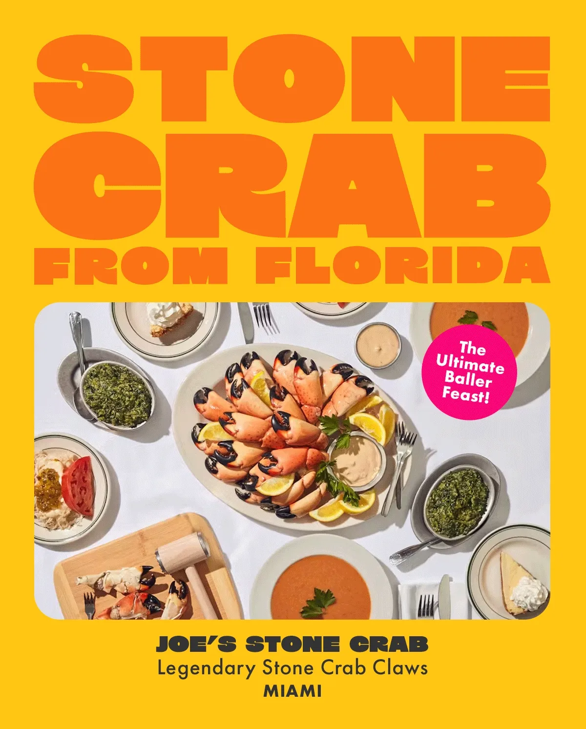 Stone Crab From Florida