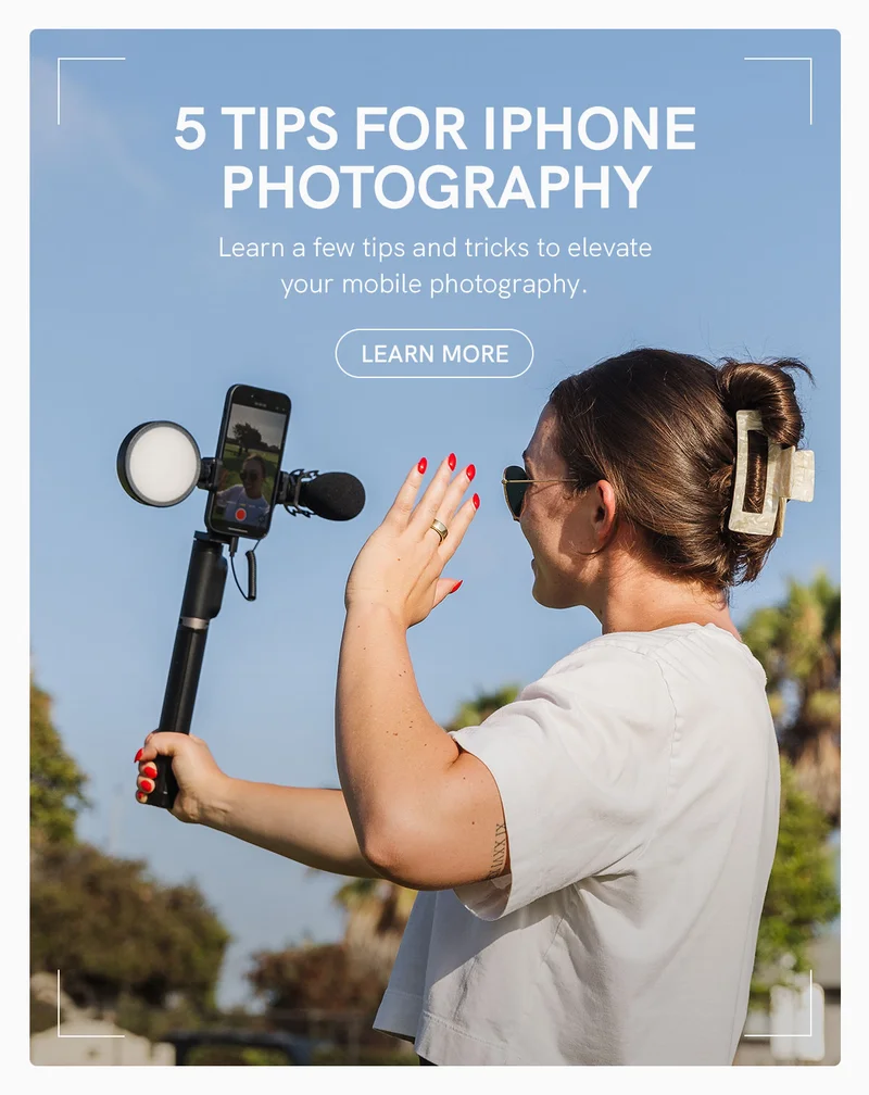 5 Tips for iPhone Photography