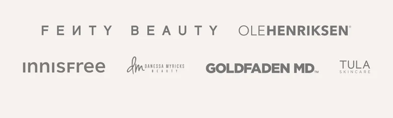 FENTY BEAUTY - OLEHENRIKSEN - INNISFREE - DANESSA MYRICKS BEAUTY - GOLDFADEN MD - TULA SKINCARE