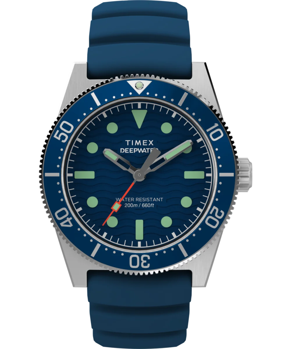 Image of Deepwater Reef 200 41mm Synthetic Rubber Strap Watch