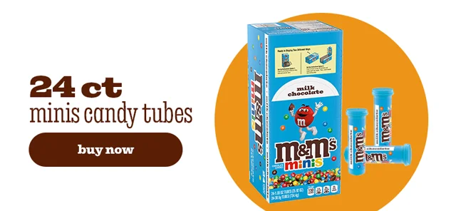 24 CT MINIS CANDY TUBES