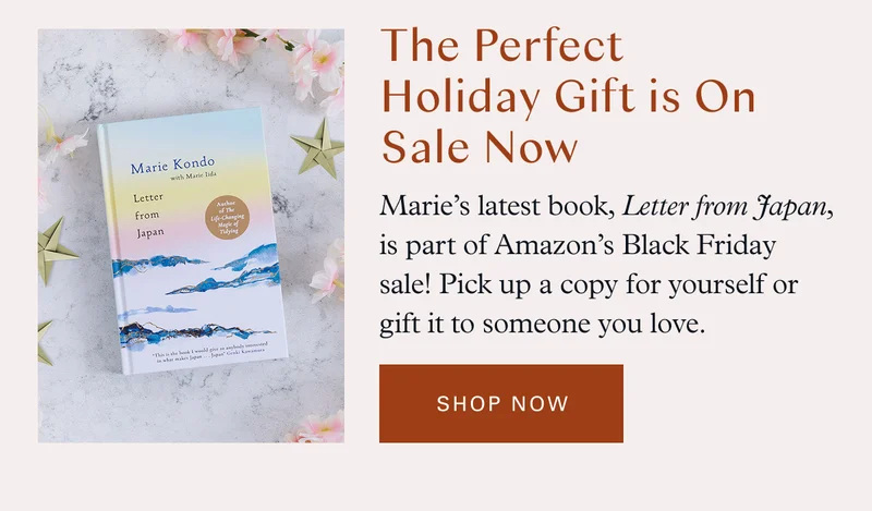 The Perfect Holiday Gift is On Sale Now: Marie’s latest book, Letter from Japan, is part of Amazon’s Black Friday sale! Pick up a copy for yourself or gift it to someone you love. Shop now