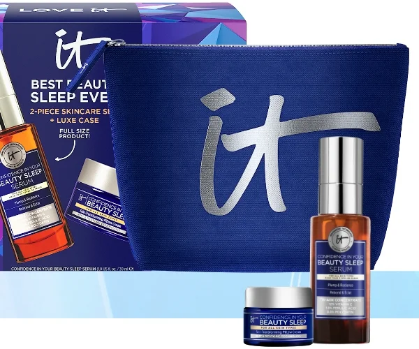 BEST BEAUTY SLEEP EVER SKINCARE GIFT SET + LUXE MAKEUP BAG