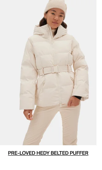 Shop Pre-Loved Hedy Belted Puffer