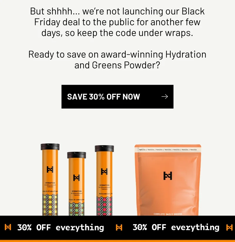 Save 30% OFF