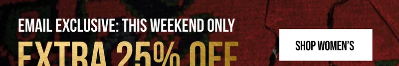 Extra 25% off Shop Women's