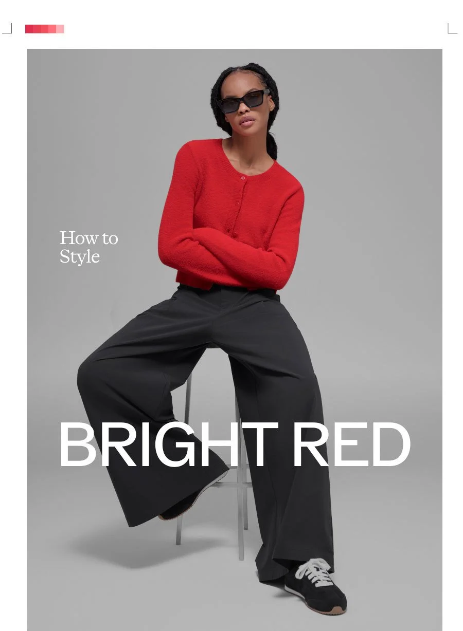 How to Style. BRIGHT RED