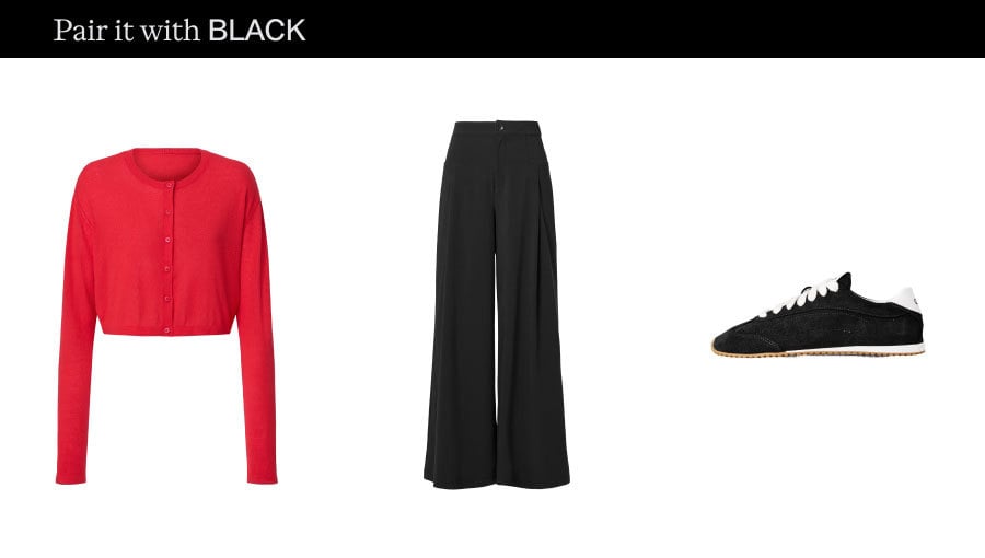 Pair it with BLACK