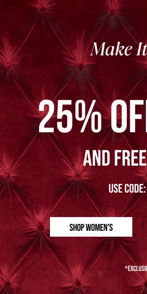 25% off $150 Shop Women's