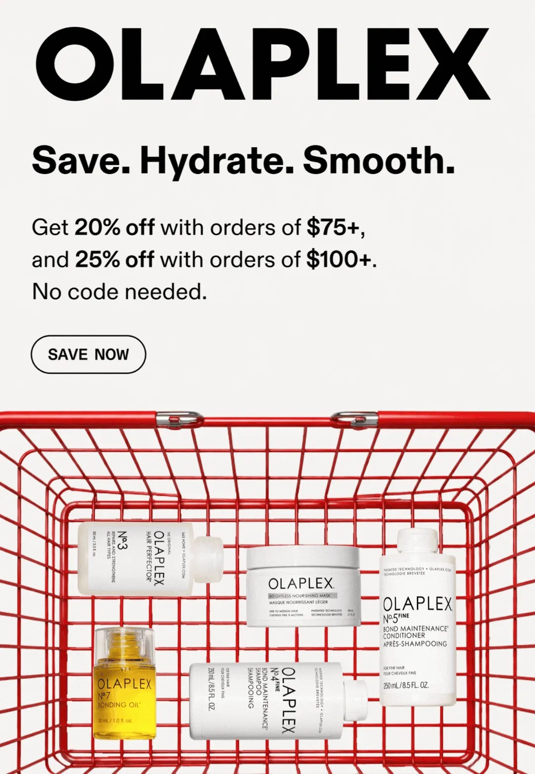 Save. Hydrate. Smooth. | Save Now