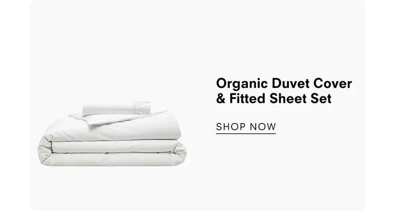 Organic Duvet Cover & Fitted Sheet Set