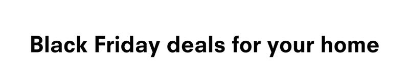 Black Friday deals