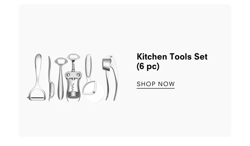 Kitchen Tools Set (6 pc)