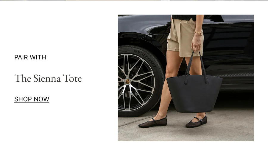 PAIR IT WITH | The Sienna Tote