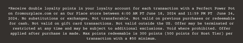 *How to Redeem Loyalty Rewards: Sign-in to your account using the email address you used to shop previously (your rewards points will be waiting for you)! After successfully signing in, continue to checkout where you can choose your available reward and apply points towards your purchase.