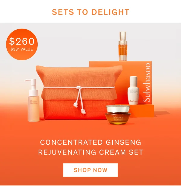 Concentrated Ginseng Rejuvenating Cream Set