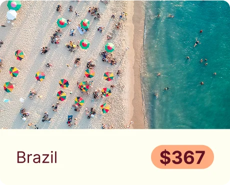 Brazil - $367