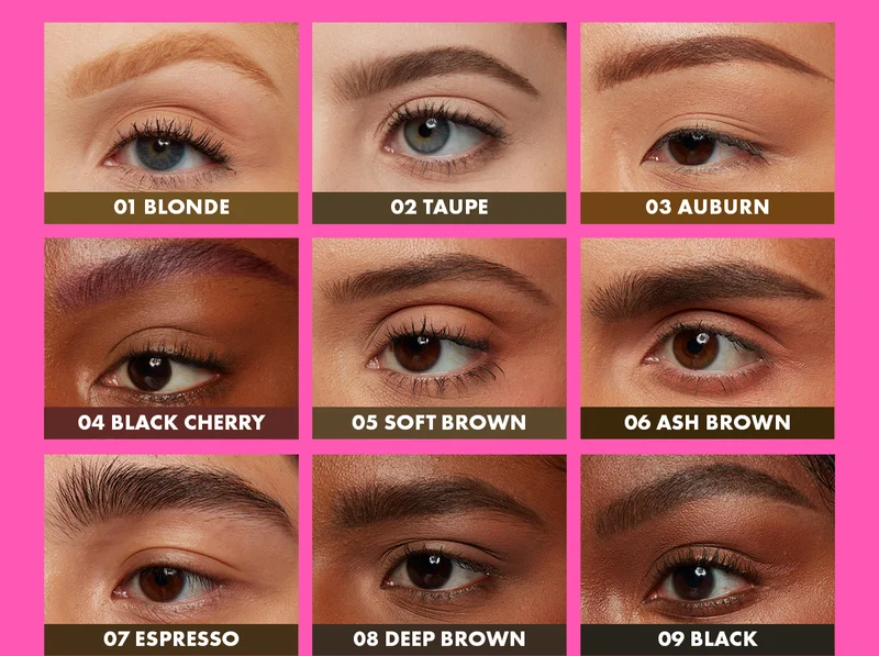 Available in 9 buildable shades