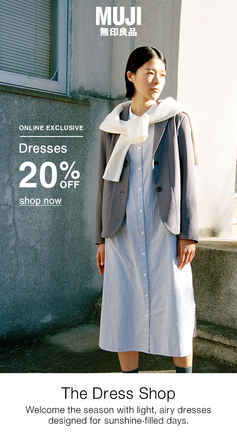Shop Women's Dresses 20% Off Online Only!