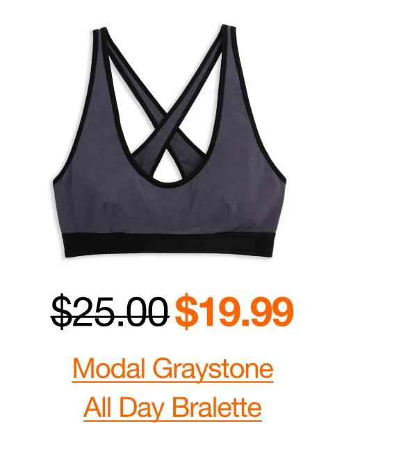 Modal Graystone All Day Bralette