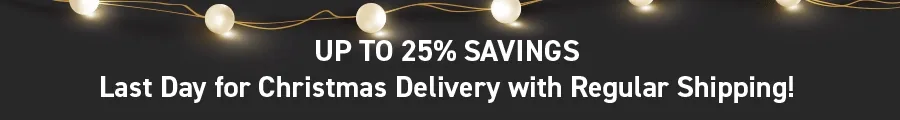 Holiday Deals! Up to 25% off Sitewide!