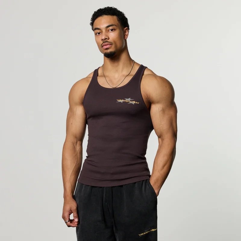 Image of QUICKSTRIKE BLACK FITTED RIB VEST