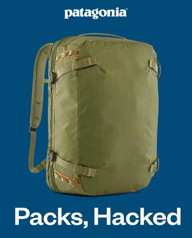 Patagonia. Packs hacked.
