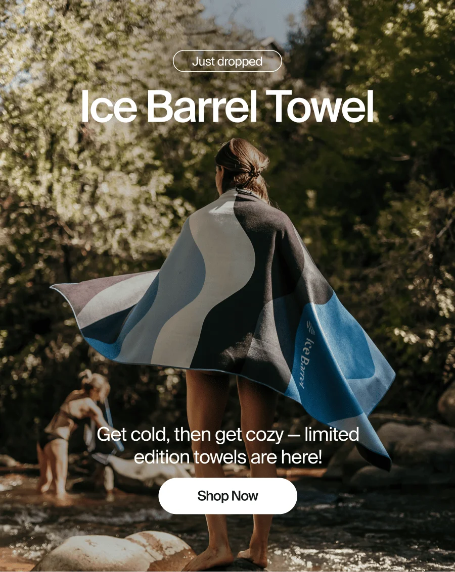 Ice Barrel Towel Launch