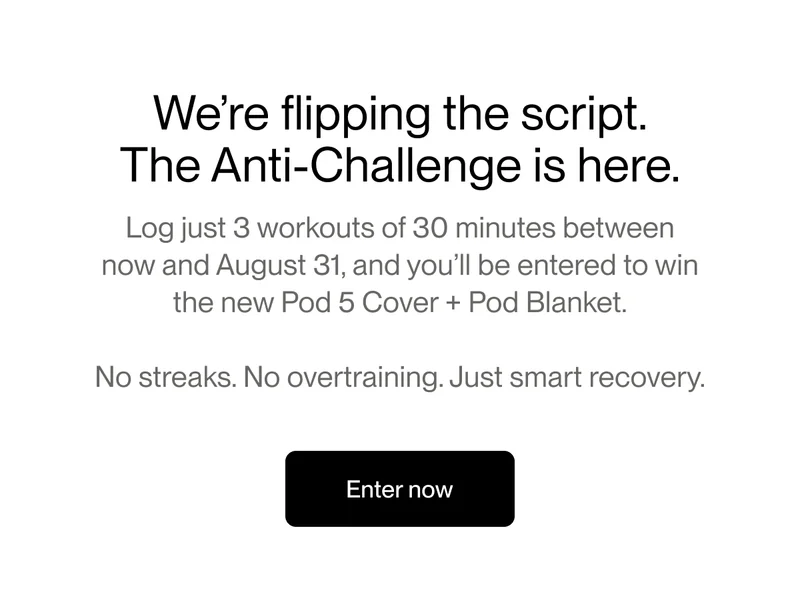We’re flipping the script. The Anti-Challenge is here.