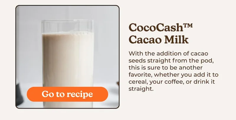 CocoCash™ Cacao Milk Recipe